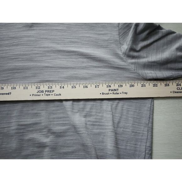 TOP/BLOUSE-GUESS-Gray-Long Sleeves-Cotton-Size Large - Picture 10 of 14